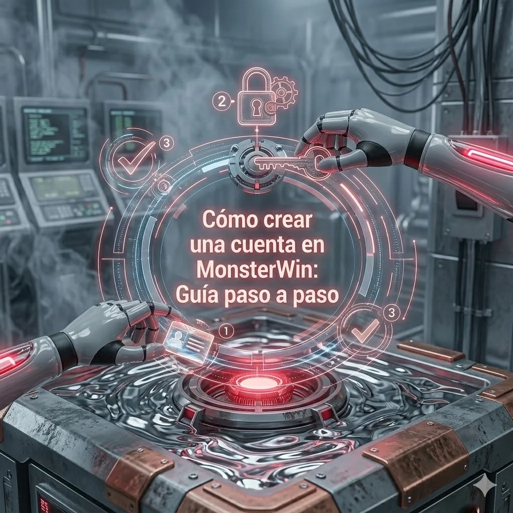 Cómo crear una cuenta en MonsterWin: Guía paso a paso