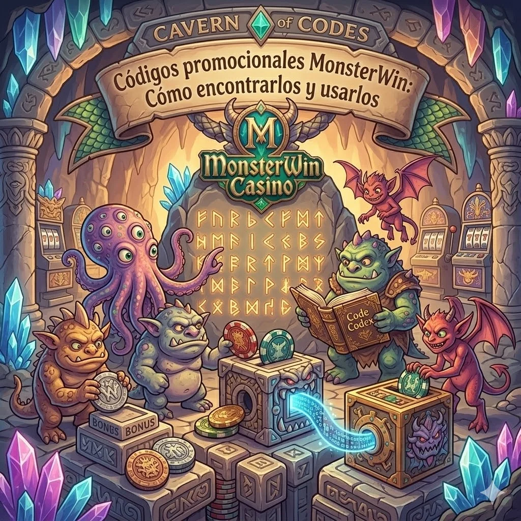 Códigos promocionales MonsterWin: Cómo encontrarlos y usarlos