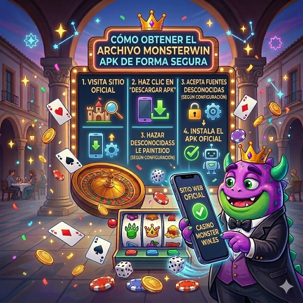 Cómo obtener el archivo MonsterWin APK de forma segura