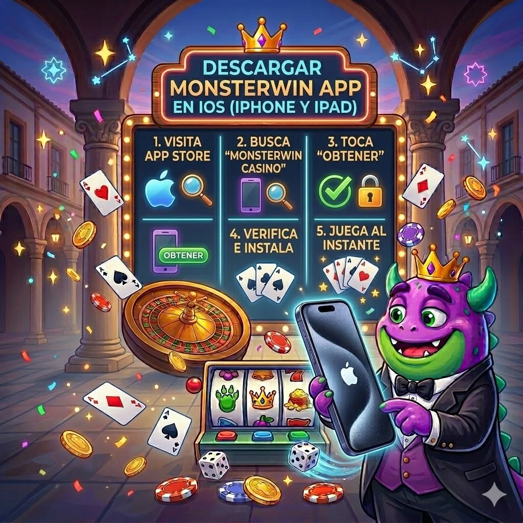 Descargar MonsterWin App en iOS (iPhone y iPad)