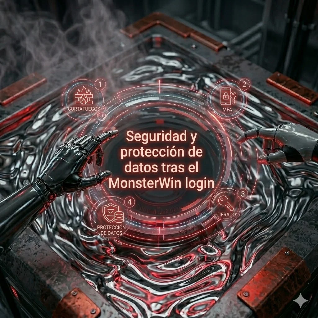 Seguridad y protección de datos tras el MonsterWin login