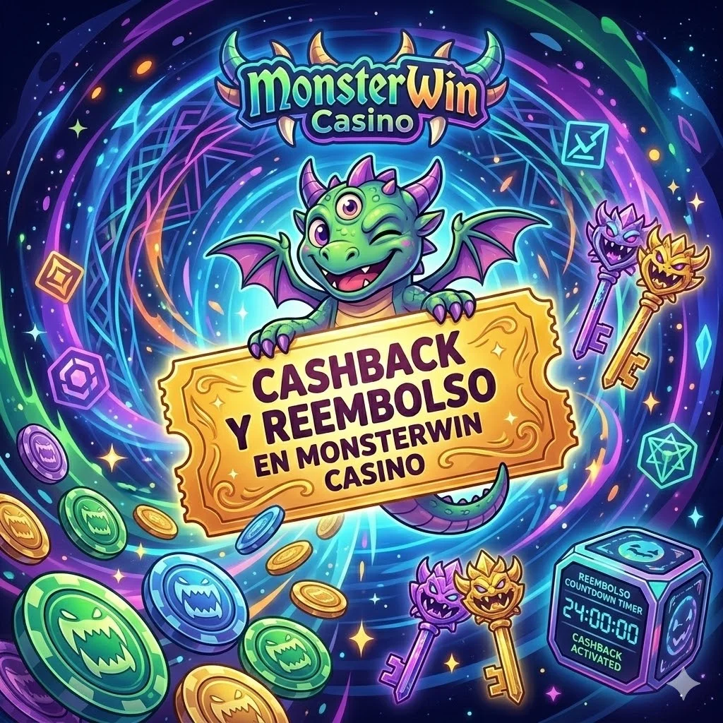 Cashback y Reembolso en MonsterWin Casino