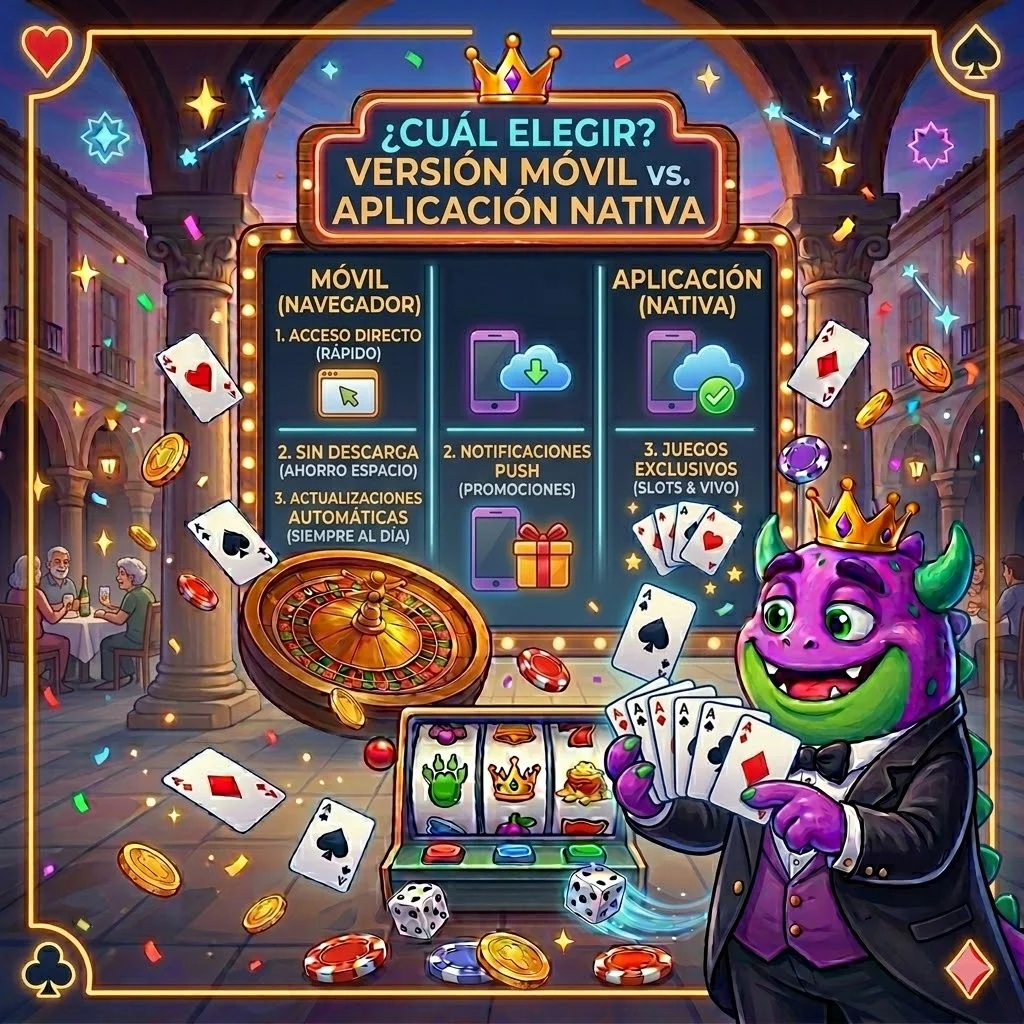 MonsterWin versión móvil vs. Aplicación nativa: ¿Cuál elegir?
